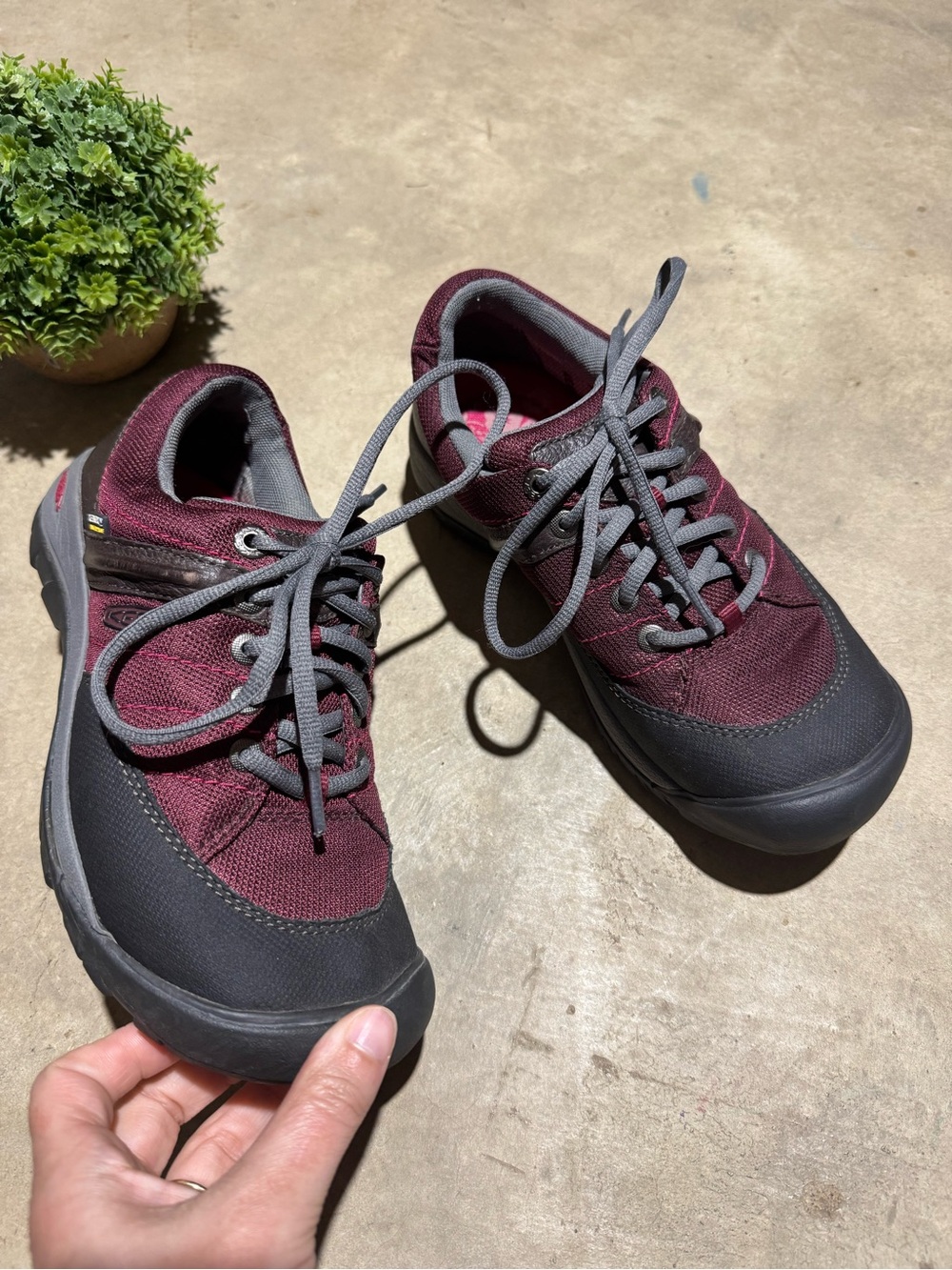 Keen Presidio Sport Mesh Waterproof Shoes Women Size 6.5 Hiking Camping Outdoor